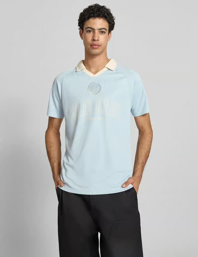 Karl Kani regular fit T-shirt met platte kraag model 'Heritage' - Foto 2