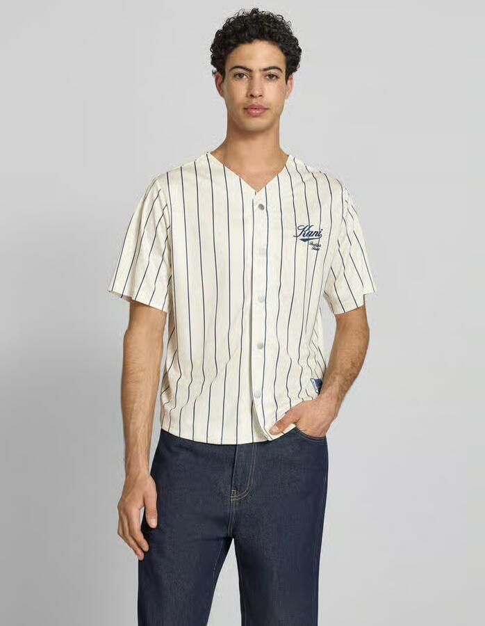 Karl Kani regular fit vrijetijdsoverhemd met gestikt logo - Foto 2
