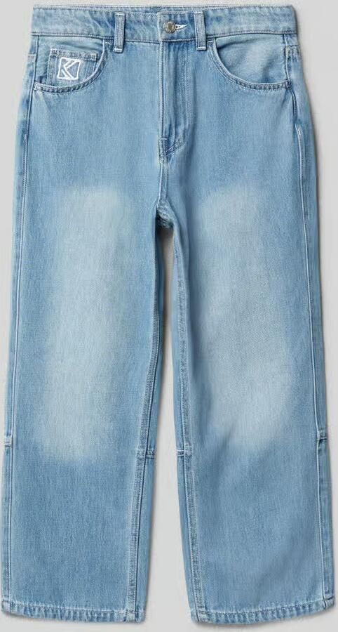 Karl Kani Relaxed fit jeans in 5-pocketmodel met logostitching