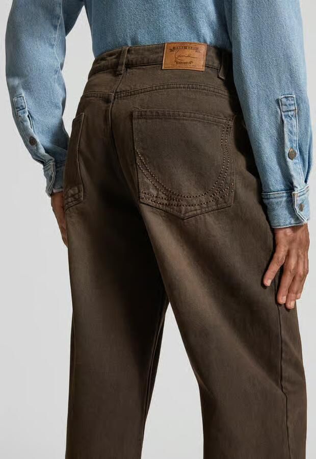 Karl Kani Relaxed fit Jeans met Knoop- en ritssluiting
