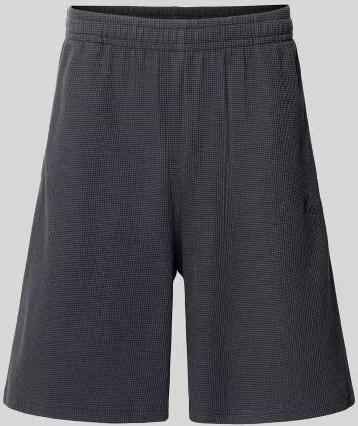 Karl Kani relaxed fit korte broek met structuurpatroon - Foto 2