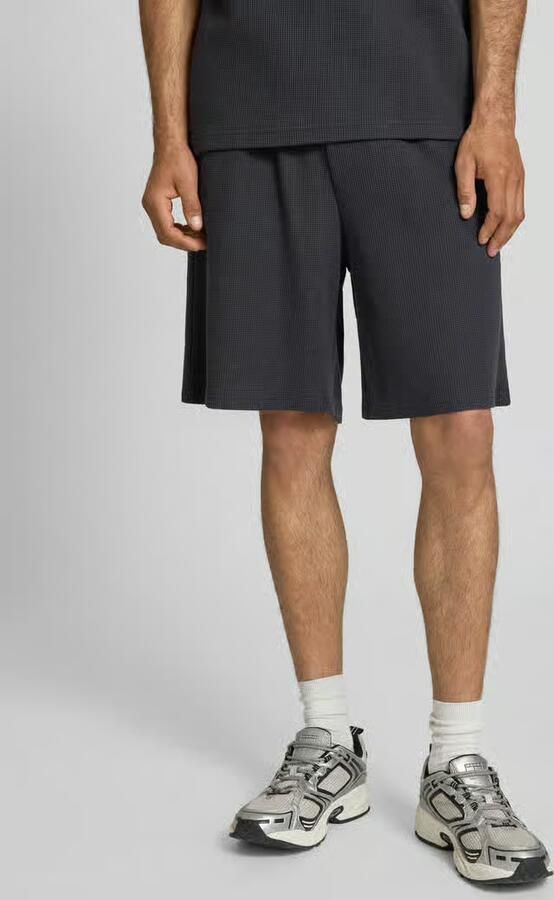 Karl Kani relaxed fit korte broek met structuurpatroon - Foto 3