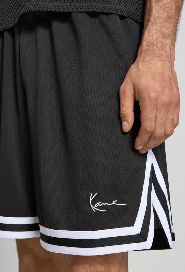 Karl Kani Signature Mesh Shorts Sportshorts Kleding black white maat: XXL beschikbare maaten:S M L XL XS XXL