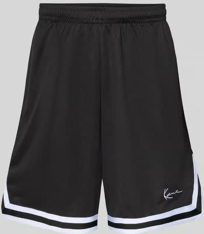 Karl Kani Signature Mesh Shorts Sportshorts Kleding black white maat: XXL beschikbare maaten:S M L XL XS XXL - Foto 2