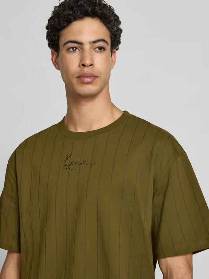 Karl Kani relaxed fit T-shirt met gestikt logo