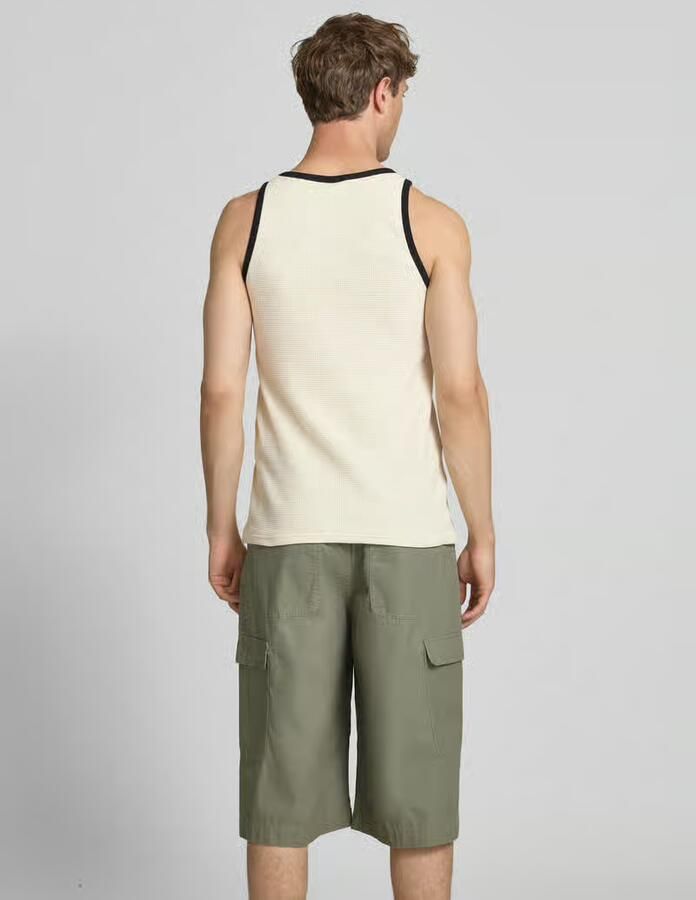 Karl Kani slim fit top met ronde hals