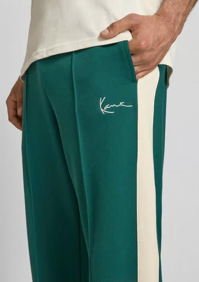Karl Kani straight fit sweatpants met gestikt logo