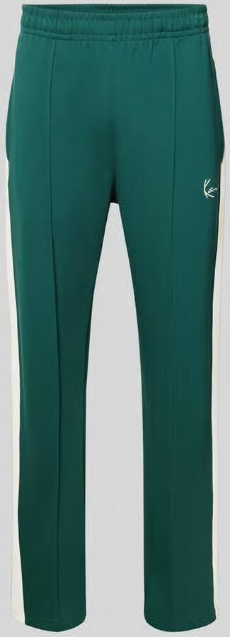 Karl Kani straight fit sweatpants met gestikt logo - Foto 2