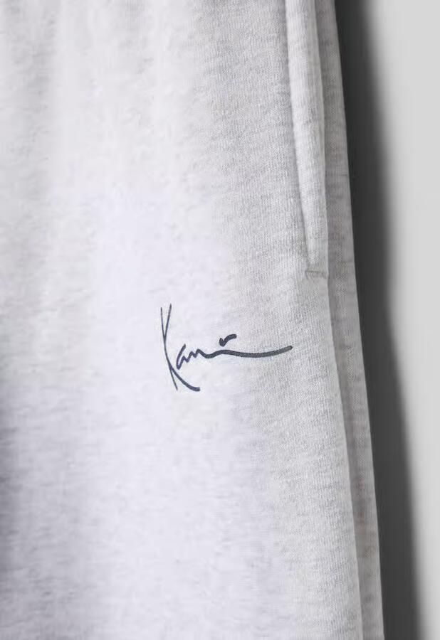 Karl Kani straight fit sweatpants met logoprint