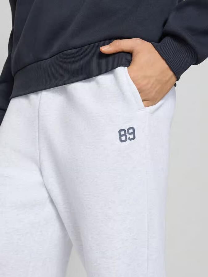 Karl Kani straight leg sweatpants met elastische band