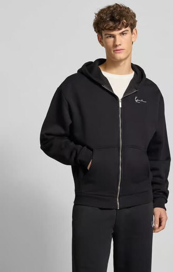 Karl Kani Chest Signature Essential Zip Hoodie Hooded vesten Kleding black maat: XXL beschikbare maaten:XS S M L XL XXL - Foto 3