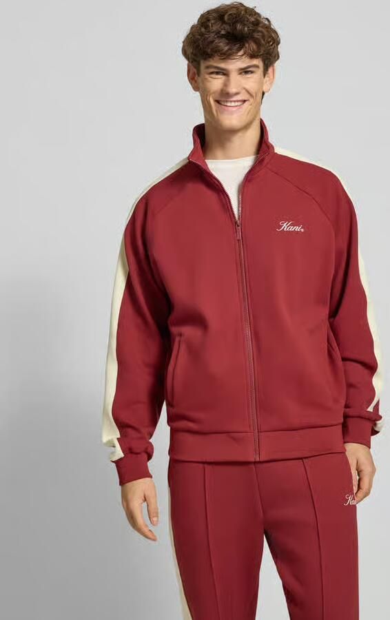 Karl Kani Sidestripe Trackjacket Men Trainingspakken rood Maat XL Kleding - Foto 5