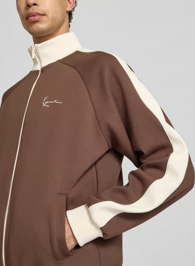 Karl Kani sweatjack met opstaande kraag