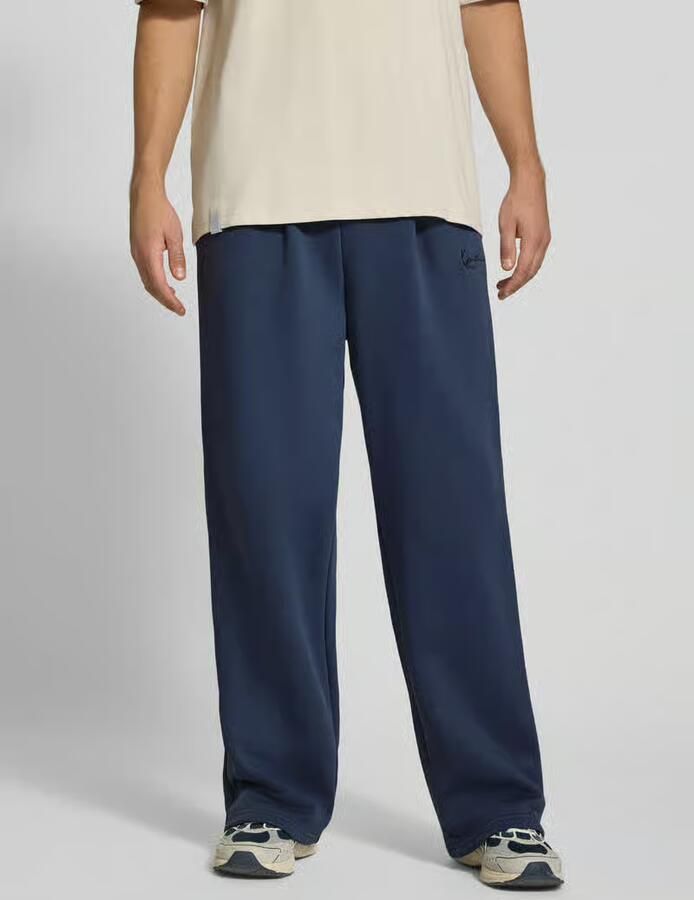 Karl Kani Sweatpants met gestikt logo en steekzakken - Foto 3