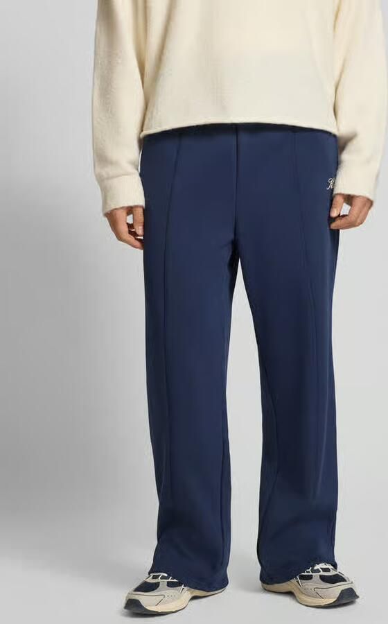 Karl Kani Sweatpants met lengtenaden en labelprint - Foto 2