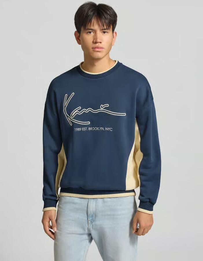 Karl Kani Sweatshirt met labelstitching - Foto 2