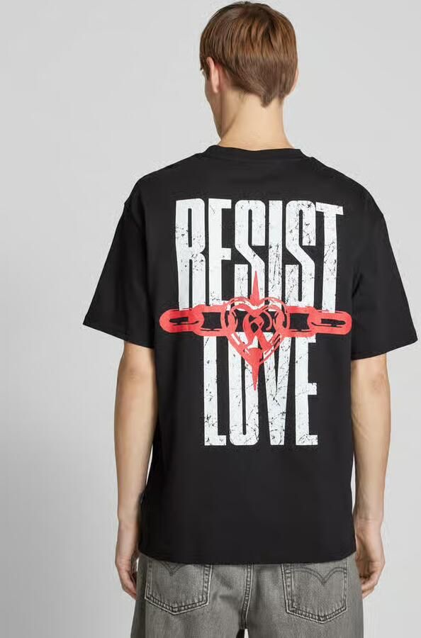 Karl Kani T-shirt met labelprint