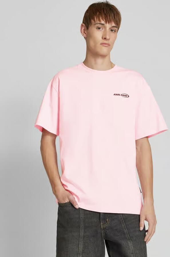 Karl Kani Woven Signature Resist Love Tee Men T-Shirts & Polo's lichtroze Maat XL Kleding - Foto 2