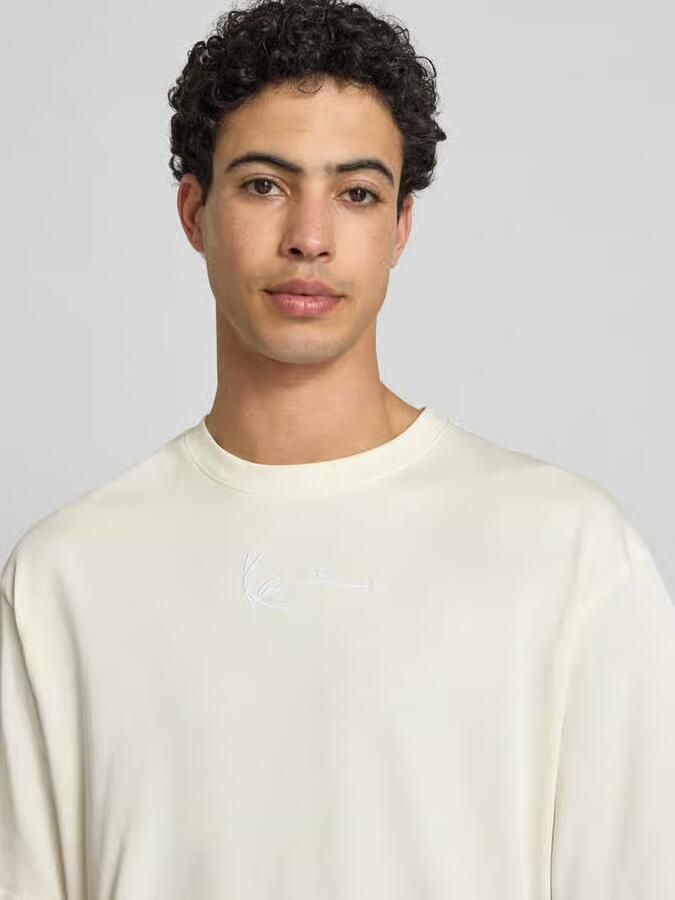 Karl Kani Small Signature Essential Tee T-shirts Kleding offwhite maat: XXL beschikbare maaten:S M XL XS XXL