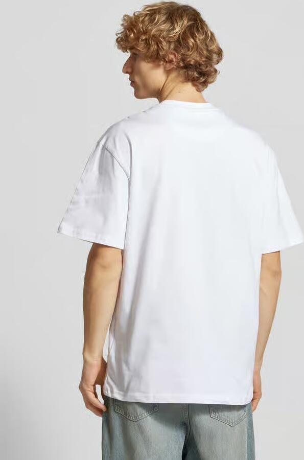 Karl Kani T-shirt met labelstitching in een set van 2 stuks