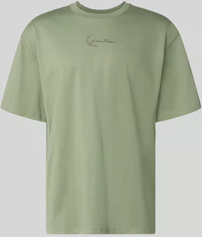 Karl Kani T-shirt met logo en ronde hals