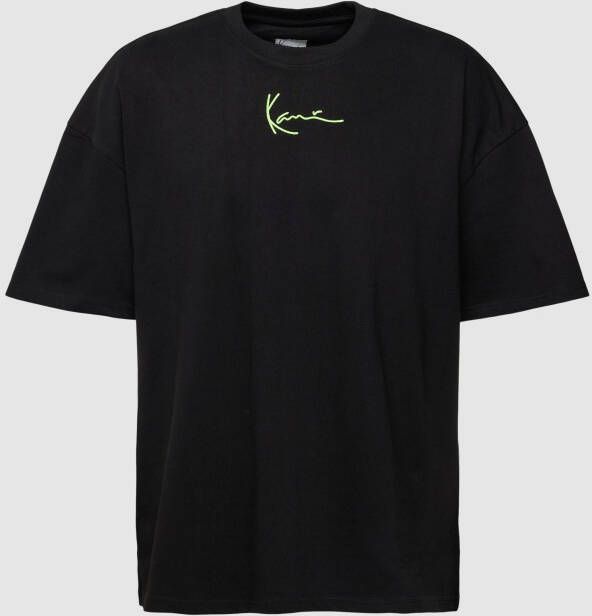 Karl Kani Oversized T-shirt met labelstitching P&C X