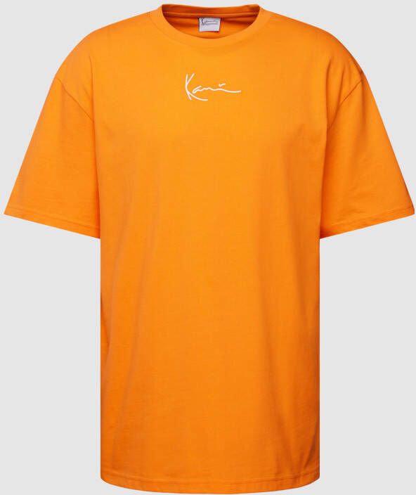Karl Kani Oversized T-shirt met labelstitching P&C X