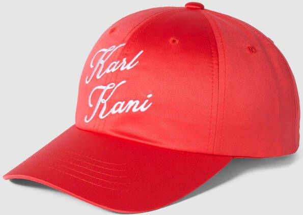 Karl Kani Pet met labelstitching
