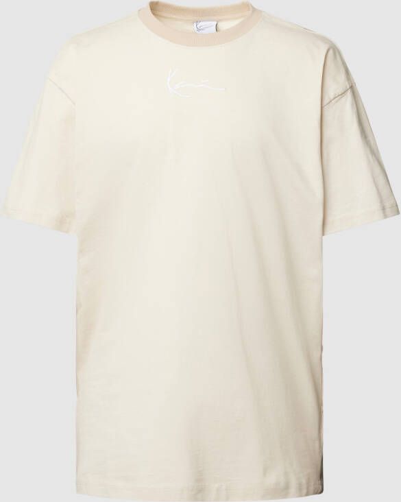 Karl Kani T-shirt met labelprint