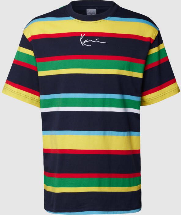 Karl Kani T-shirt met labelstitching