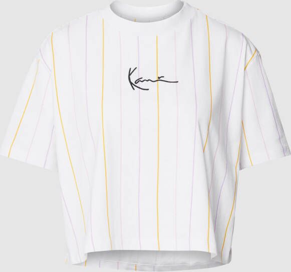 Karl Kani T-shirt met labelstitching