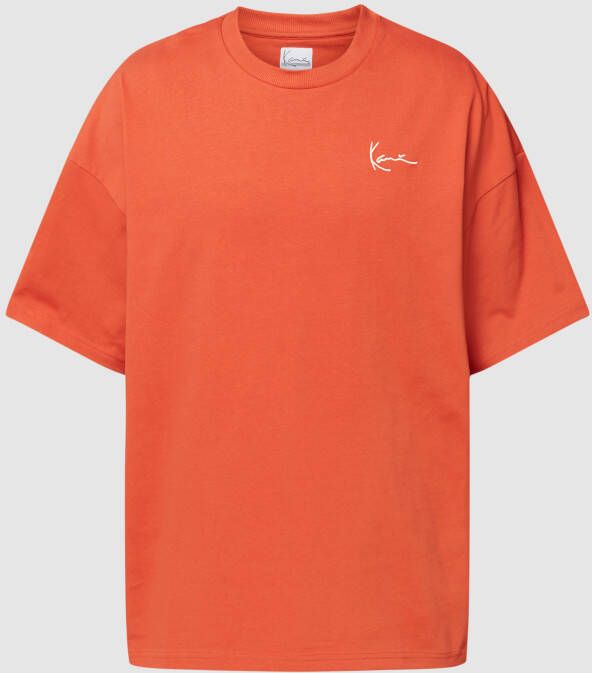 Karl Kani T-shirt met labelstitching