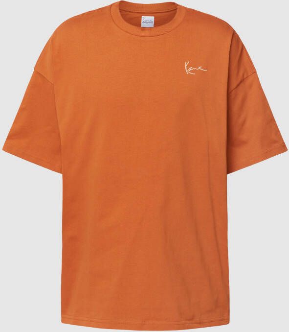 Karl Kani T-shirt met labelstitching