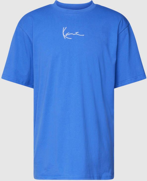 Karl Kani T-shirt met labelstitching model 'Small Signature'