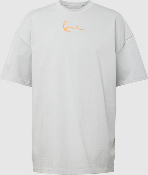 Karl Kani T-shirt met labelstitching P&C X