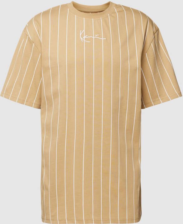 Karl Kani T-shirt met streepmotief