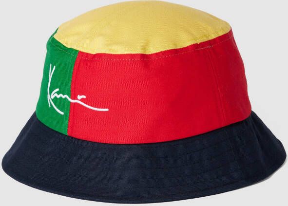 Karl Kani Vissershoedje in colour-blocking-design