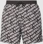 Karl Lagerfeld Beachwear Zwembroek met elastische band - Thumbnail 1