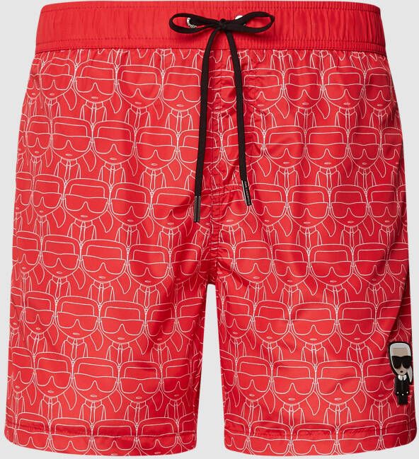 Karl Lagerfeld Rood Heren Kostuum Kl22Mbm10 Red Heren