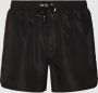 Karl Lagerfeld Tape Short Boardshorts Zwemkleding Heren Black Heren - Thumbnail 1