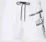 Karl Lagerfeld Beachwear Zwembroek met steekzakken - Thumbnail 1