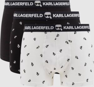Karl Lagerfeld Boxershort met stretch in set van 3