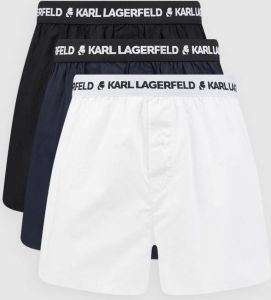 Karl Lagerfeld Boxershorts van katoen in set van 3