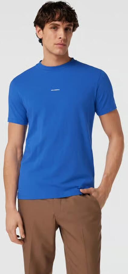 Karl Lagerfeld T-shirt met labelprint - Foto 2