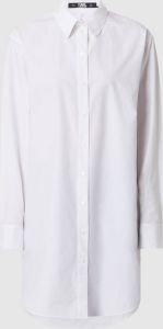 Karl Lagerfeld Lange blouse van biologisch katoen