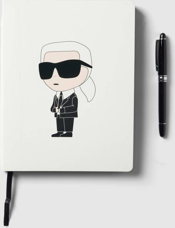 Karl Lagerfeld Notitieboek en pen in een set