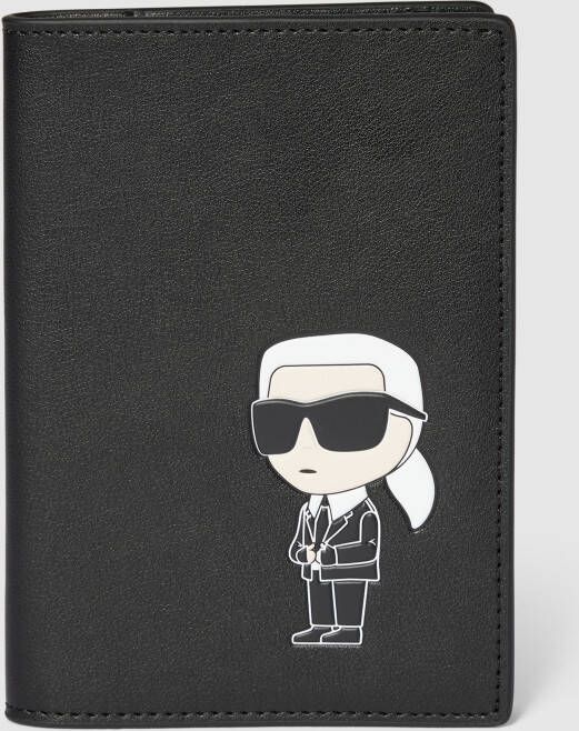 Karl Lagerfeld Pasjeshouder met motiefprint model 'k ikonik 2.0'