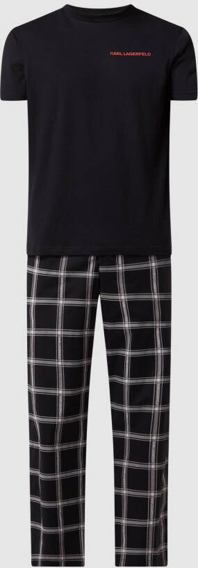 Karl Lagerfeld Pyjama met biologisch katoen