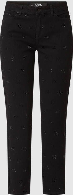Karl Lagerfeld Straight fit jeans met stretch