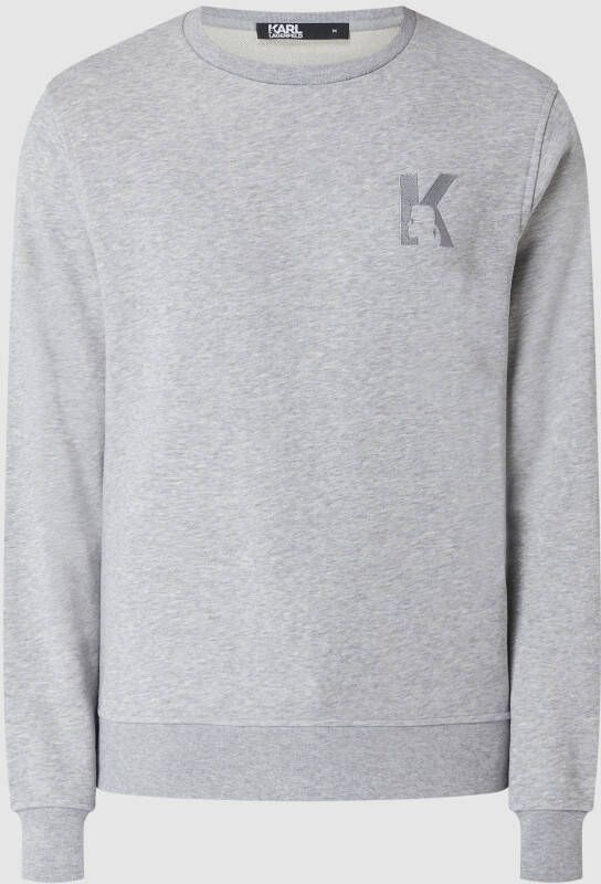 Karl Lagerfeld Sweatshirt van katoenmix